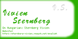 vivien sternberg business card